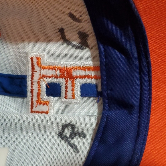 T.E.I. 6-Panel FLORIDA GATORS Blue/Orange Ballcap - Adjustable Back - OSFM - EC - Picture 9 of 13